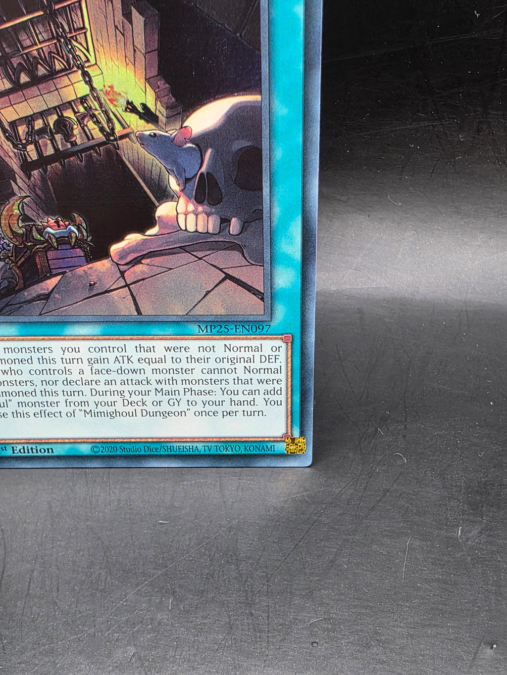 MP25-EN097 Mimighoul Dungeon : Prismatic Secret Rare Card : 1st Edition YuGiOh