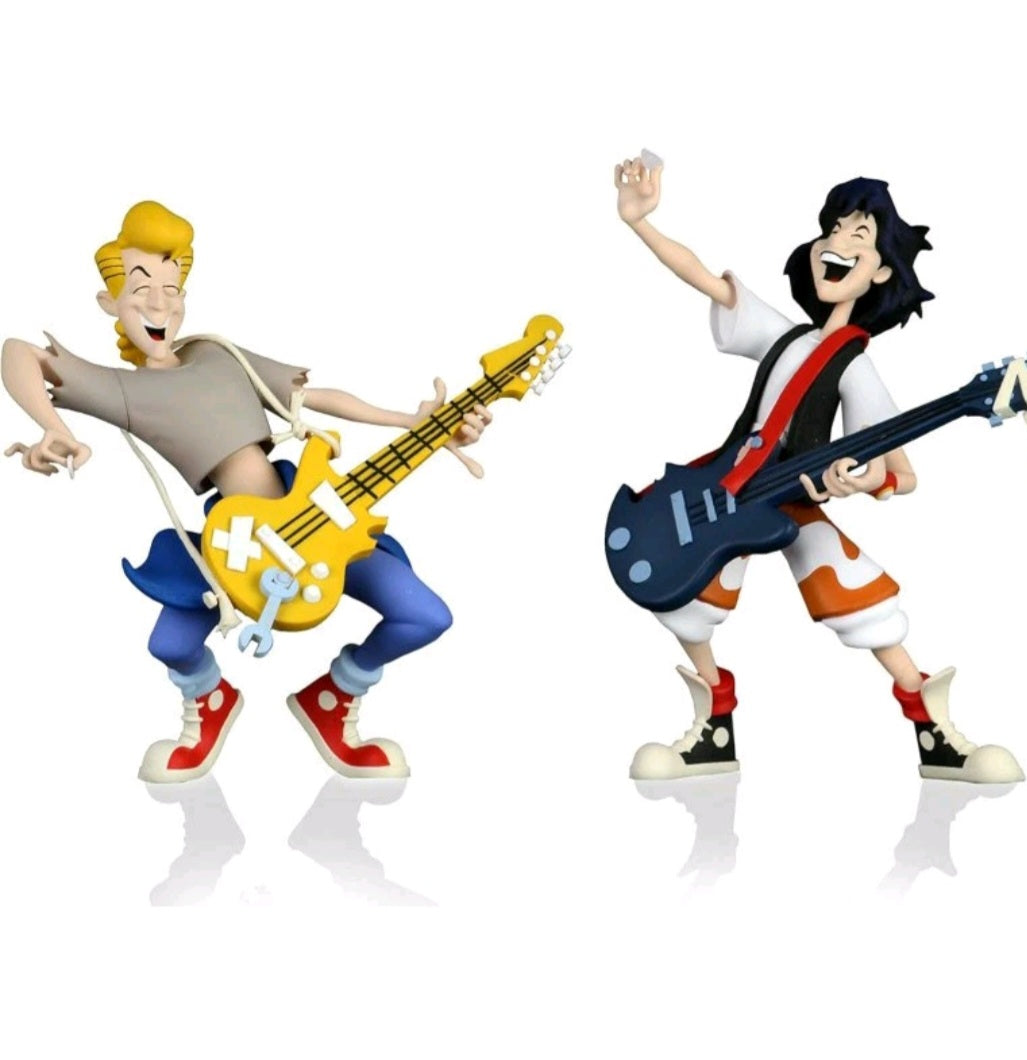 Bill & Ted NECA - Excellent Adventure 6 Inch Action Figure 2Pk