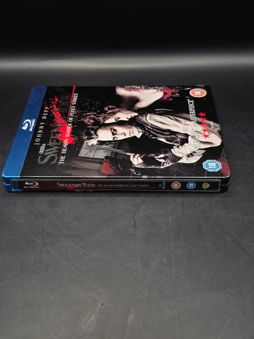 Sweeney Todd Blu Ray Steelbook