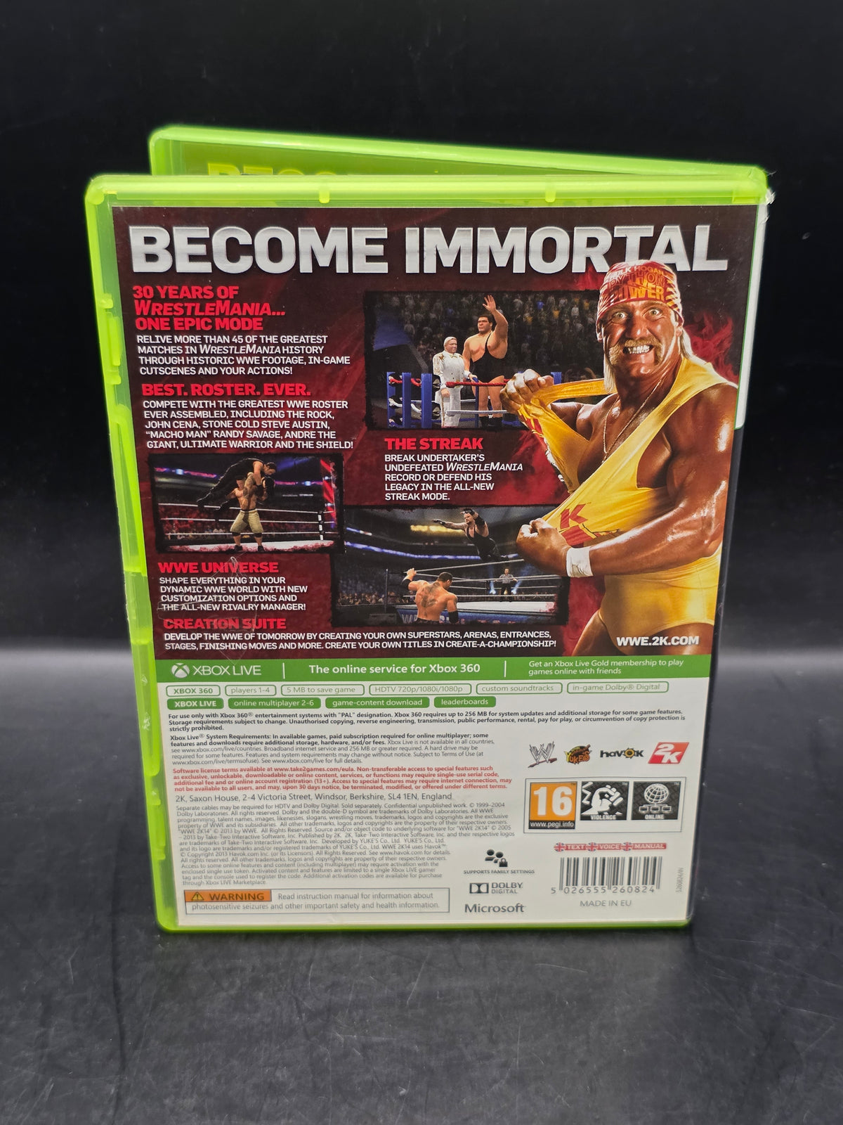WWE 2K14 Xbox 360 Game - PAL