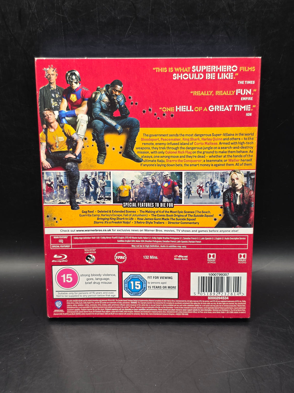 The Suicide Squad [BD] [Blu-ray] [Region Free] [2021]