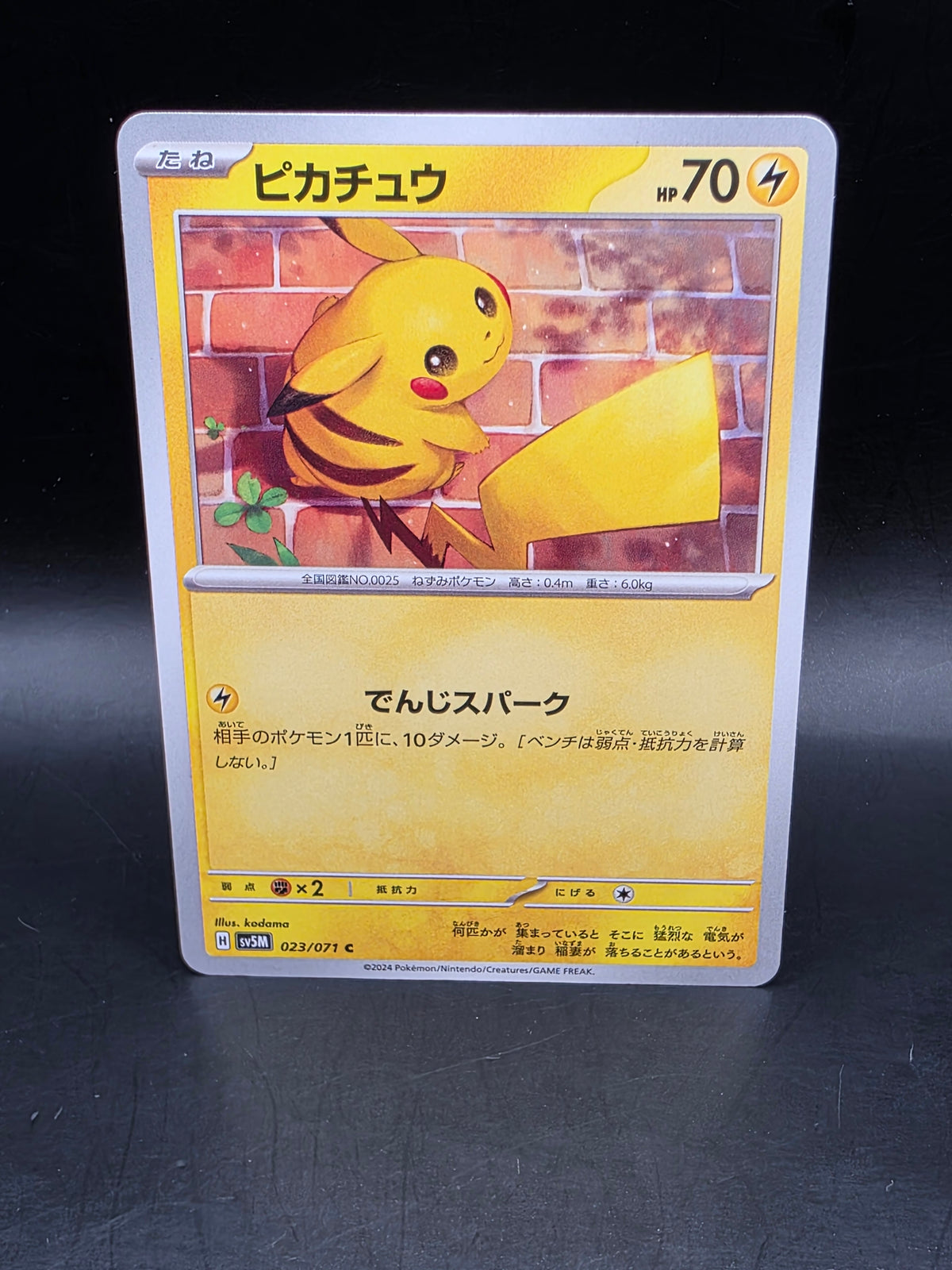 Pokemon Pikachu 023/071 Common Cyber Judge Japanese Near Mint