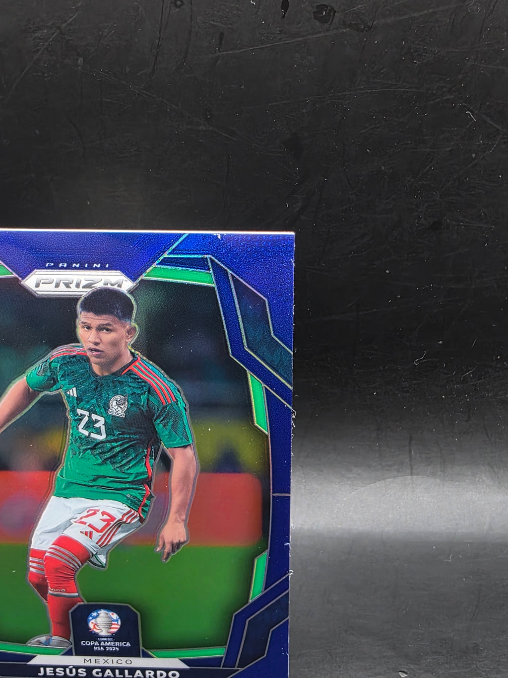 Jesus Gallardo /900 Blue - 2024 Panini Prizm Copa America Mexico #130