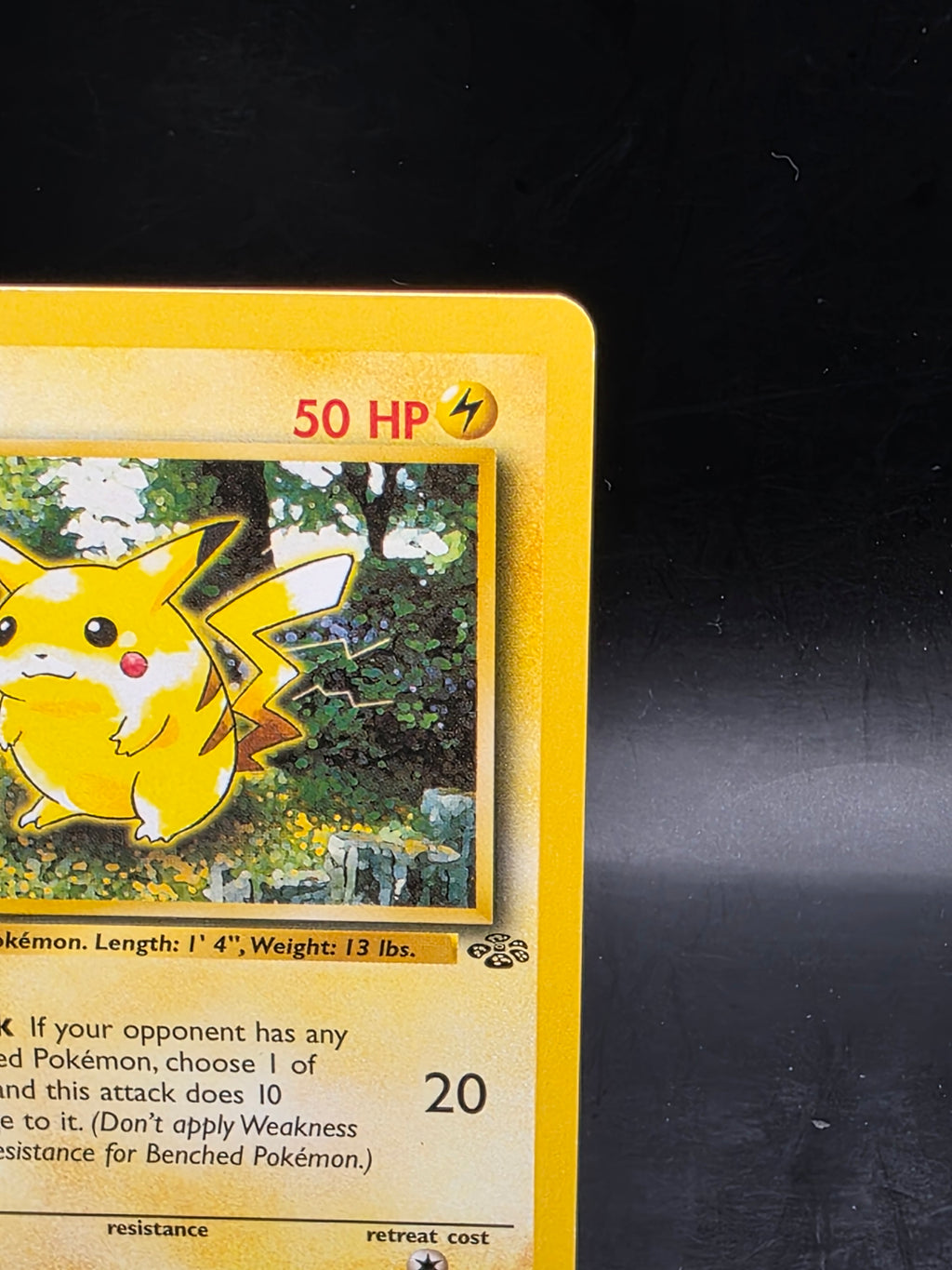 Pokémon TCG Pikachu 60/64 Jungle 1999 WOTC Unlimited Common LP