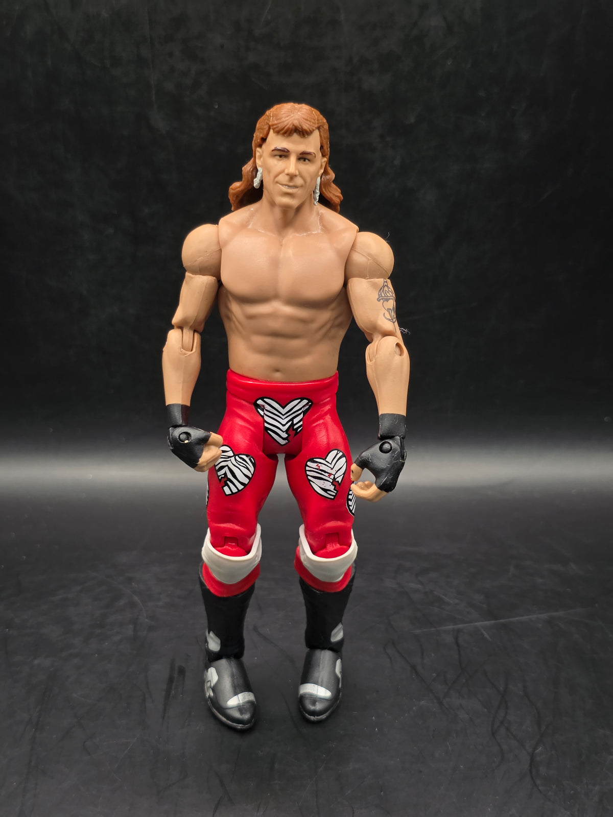 WWE SHAWN MICHAELS HBK MATTEL BASIC S 14 WRESTLING FIGURE ROYAL RUMBLE HERITAGE