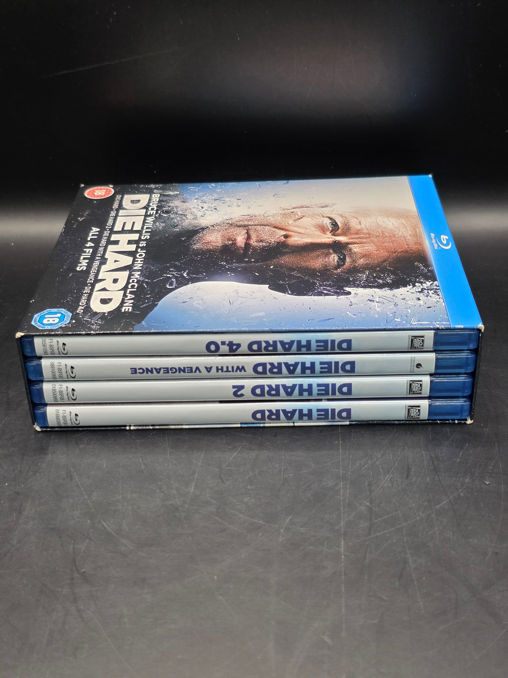 Die Hard 1-4 Blu Ray Boxset