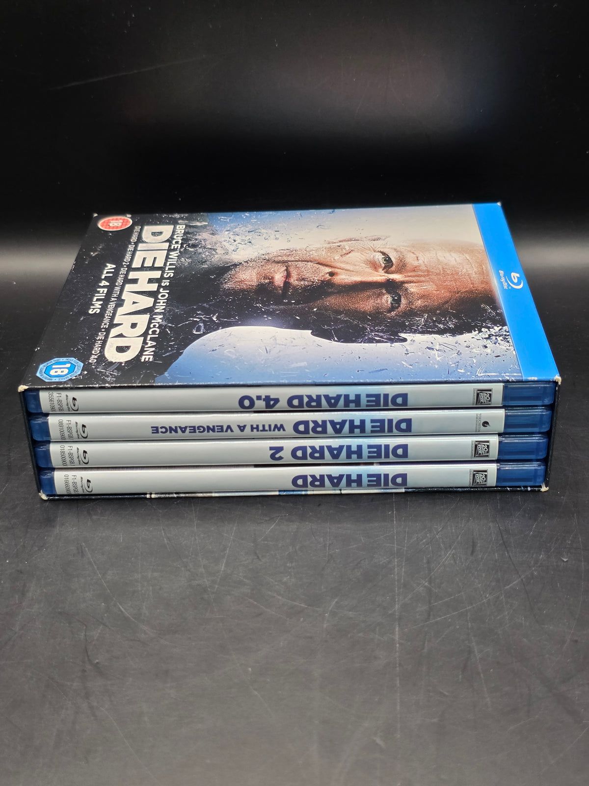Die Hard 1-4 Blu Ray Boxset