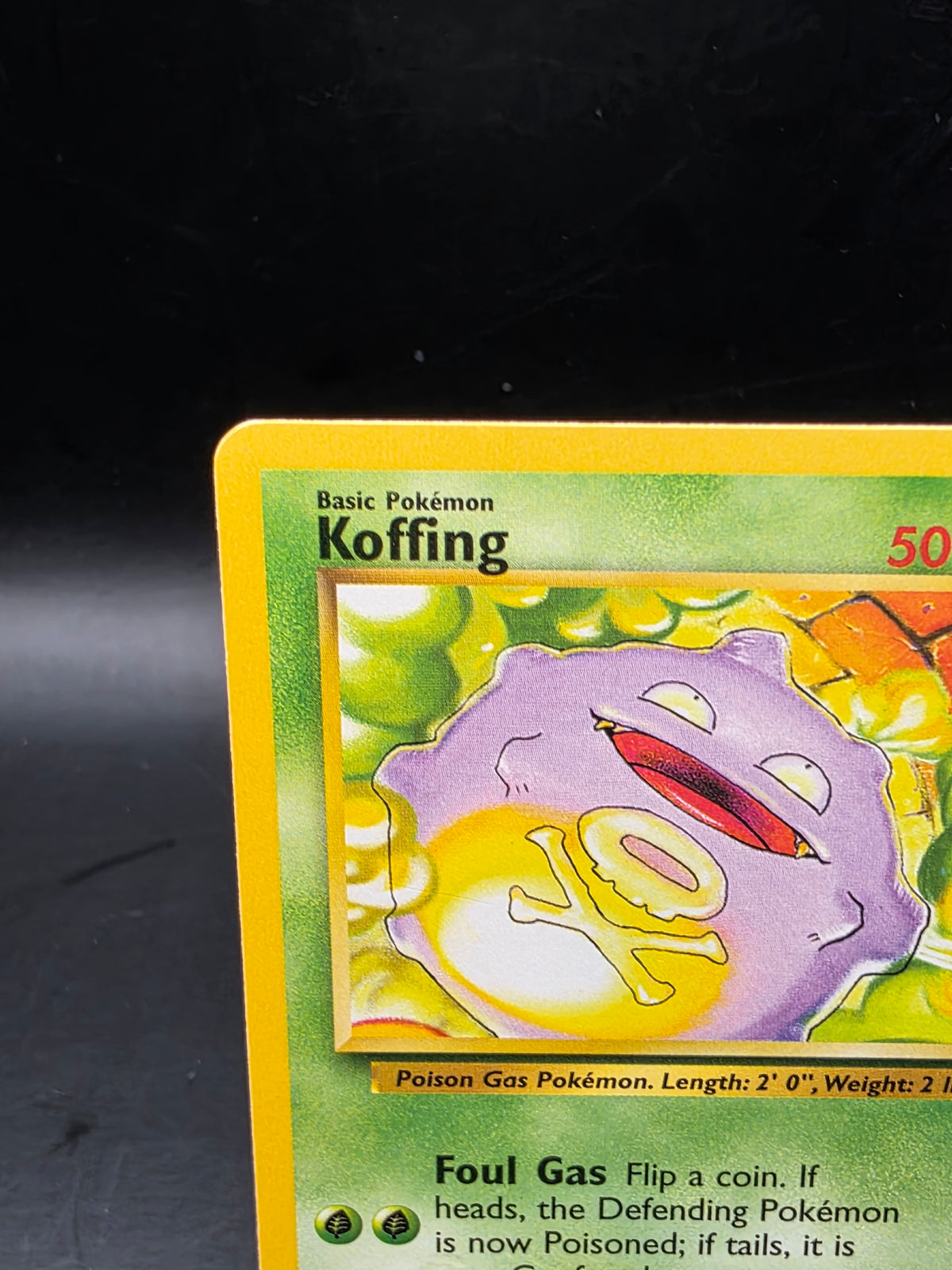 Pokémon TCG Koffing Base Set 51/102 Regular LP.