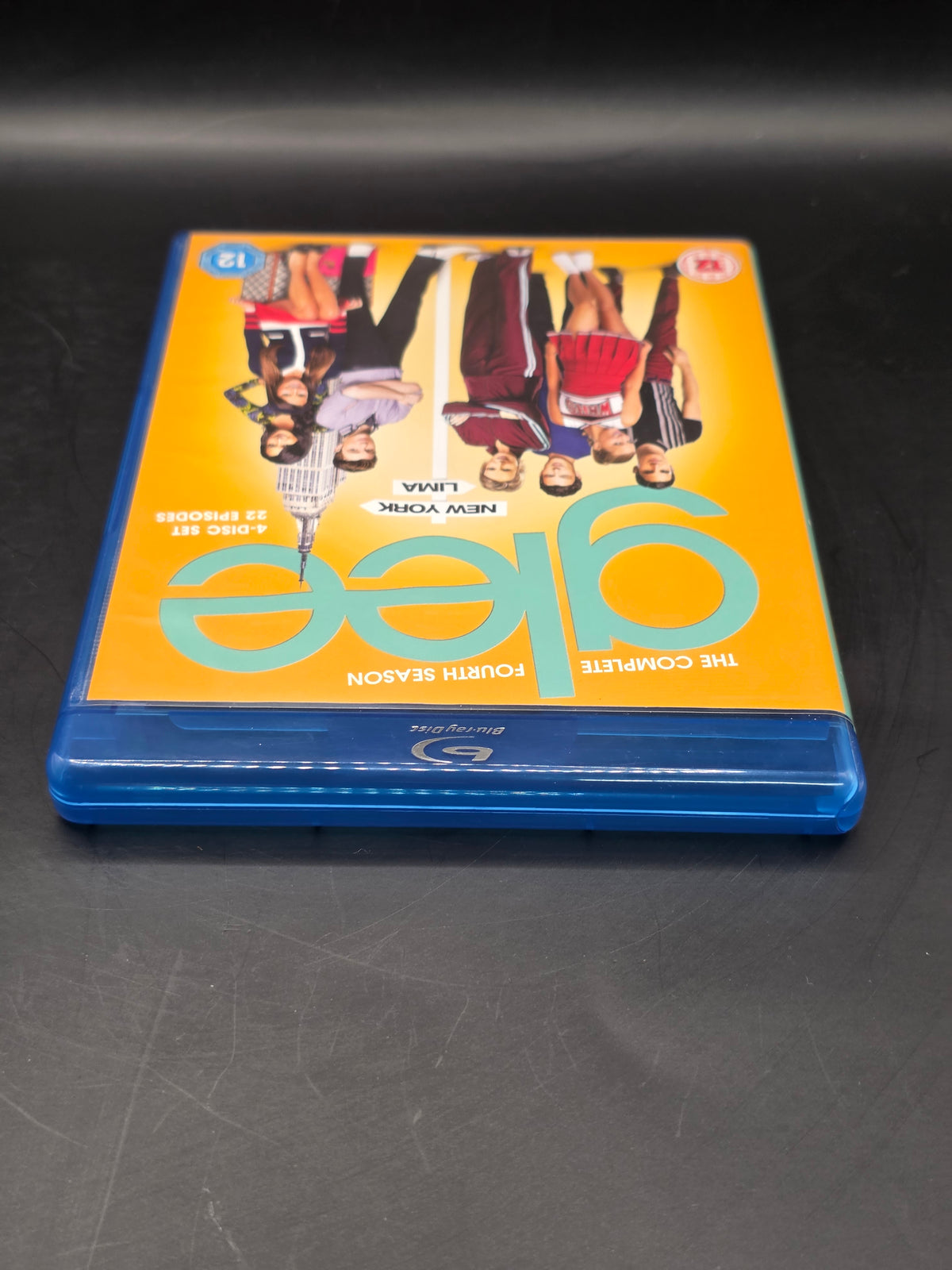 Glee: The Complete Fourth Season Blu-ray (2013) Chris Colfer cert 12 4 discs VGC