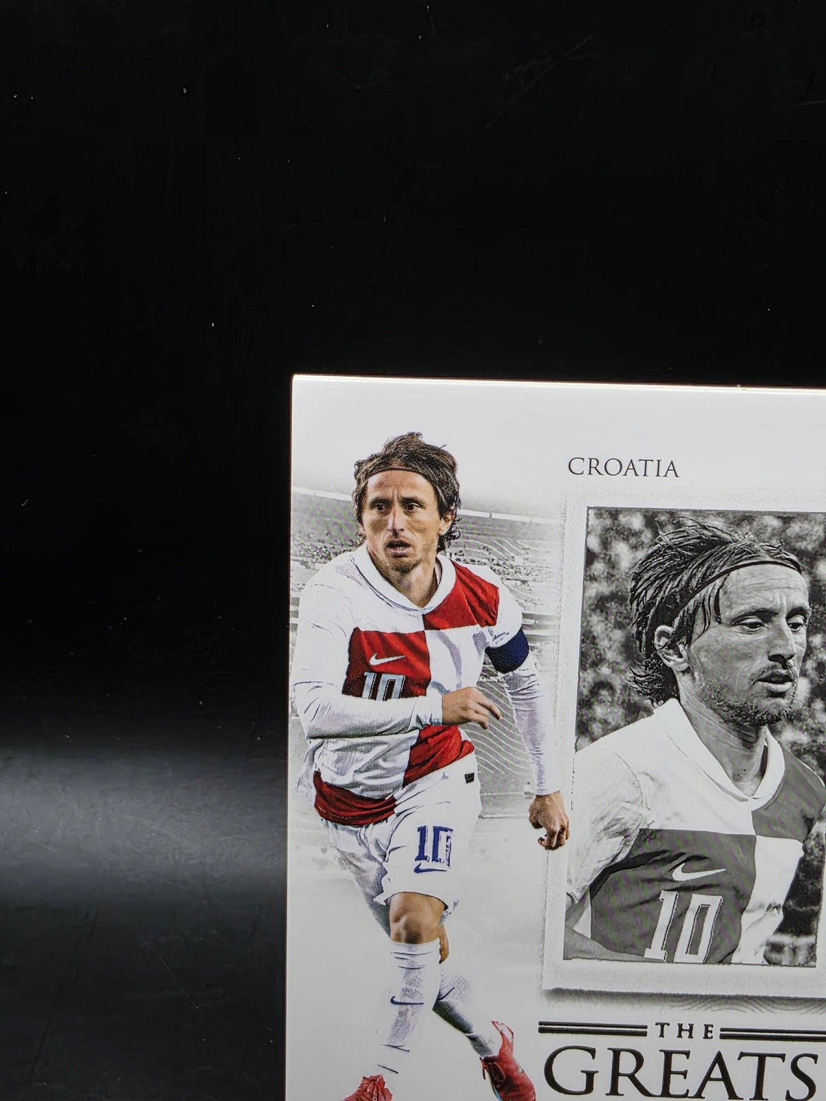 Futera Unqiue #113 2025 Luka Modrić The Greats Base Football Card