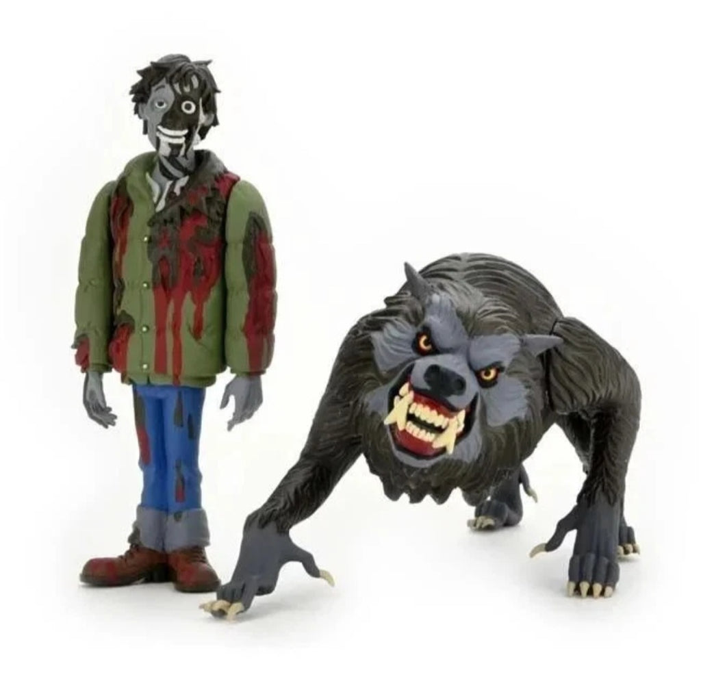 NECA Toony Terrors An American Werewolf in London Jack and Kessler Wolf 2 Pack