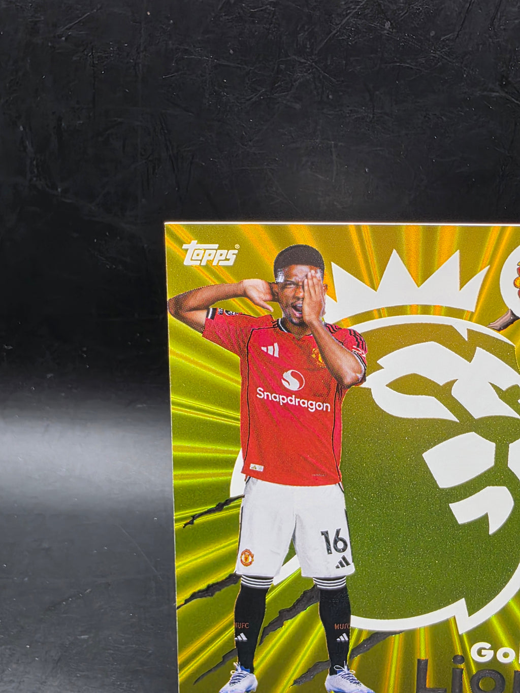 Topps Card Premier League 2026 Amad Gold Lion Man Utd