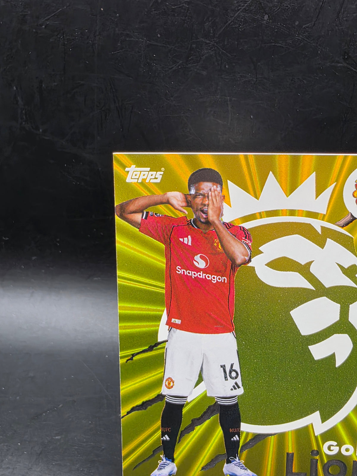 Topps Card Premier League 2026 Amad Gold Lion Man Utd