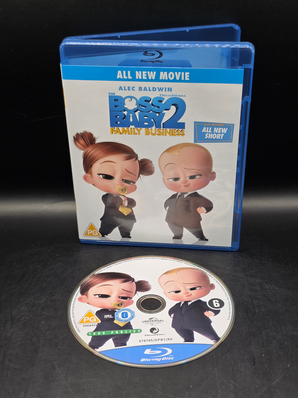 Boss Baby 2 Blu Ray