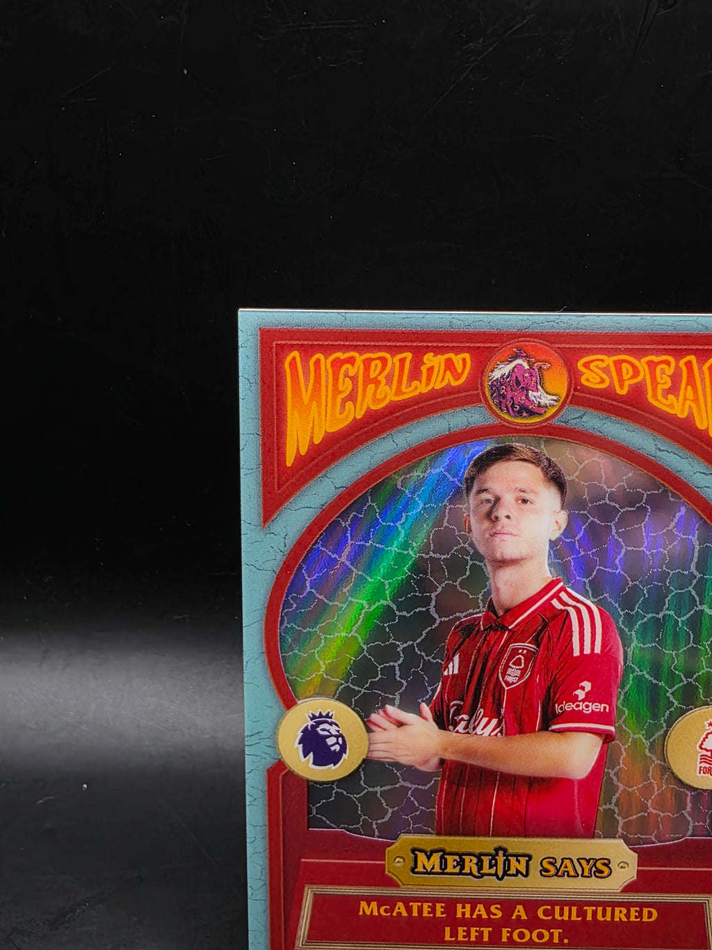 2026 Topps Merlin Premier League James McAtee Merlin Speaks #MS-15 Nottingham
