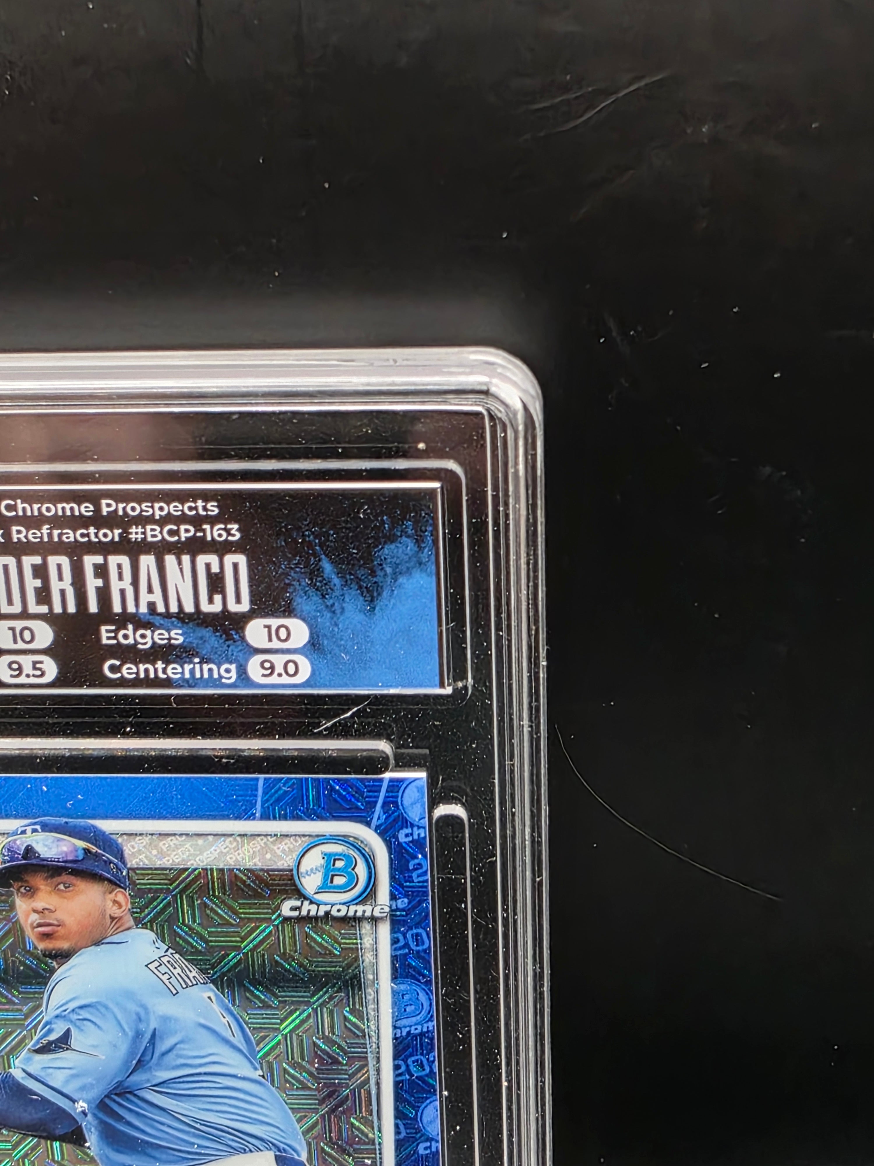 2020 Bowman Chrome Wander Franco Prospects Rookie HGR 9.5 Graded Card