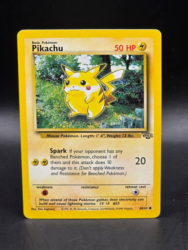 1999 Pokemon TCG Jungle Pikachu - 60/64 - Lightly Played