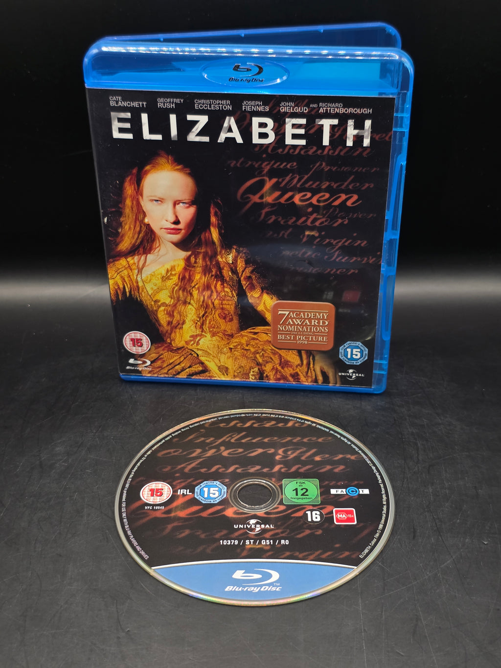 Elizabeth Blu Ray