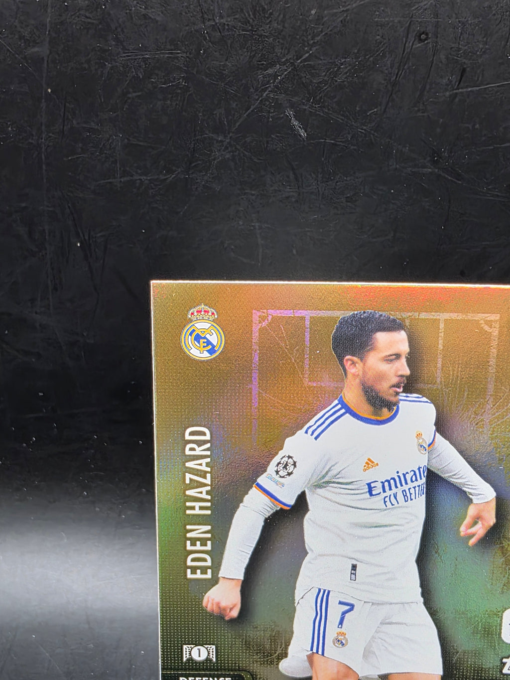 Match Attax 2021/22 Eden Hazard Limited Edition Real Madrid Foil Shiny Card LE26