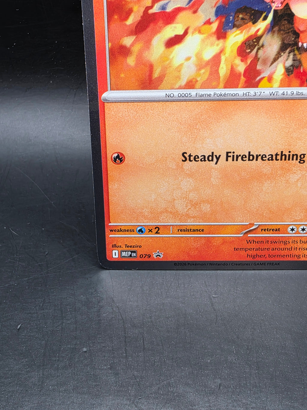Charmeleon - MEP 079 - Mega Evolution Black Star Promo - Pokémon TCG