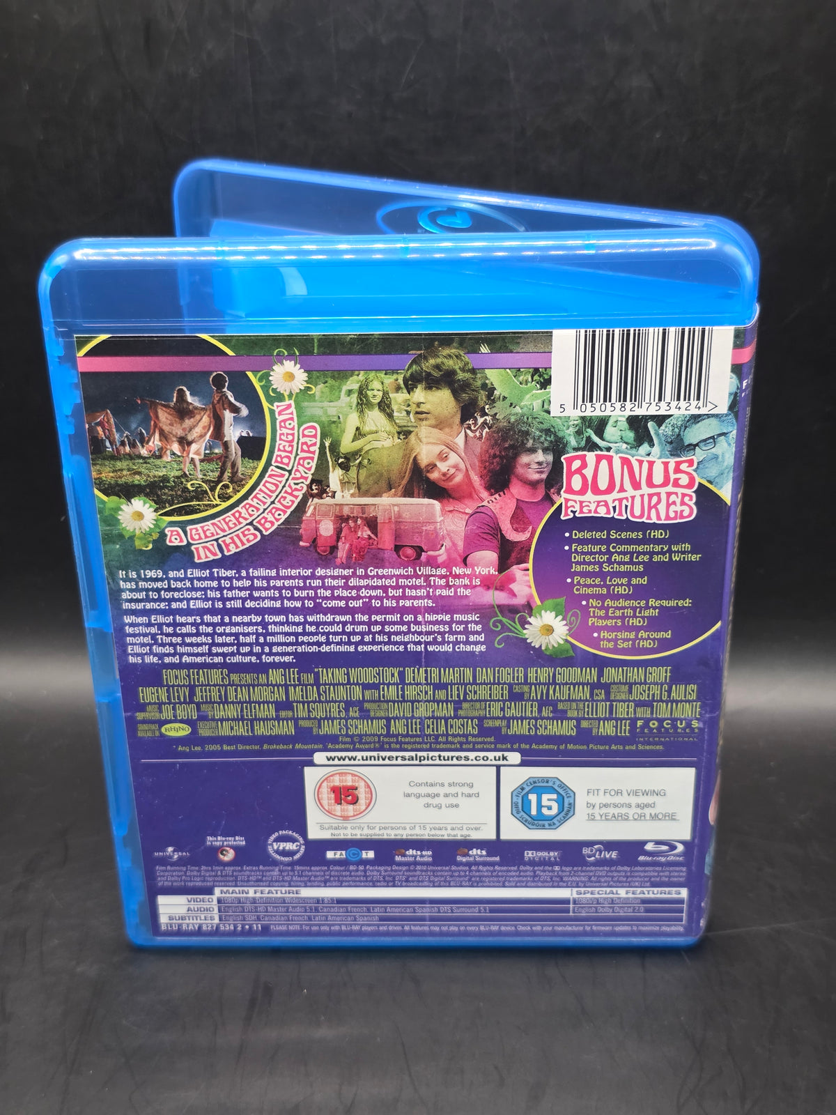 Taking Woodstock [Blu Ray] Jeffrey Dean Morgan