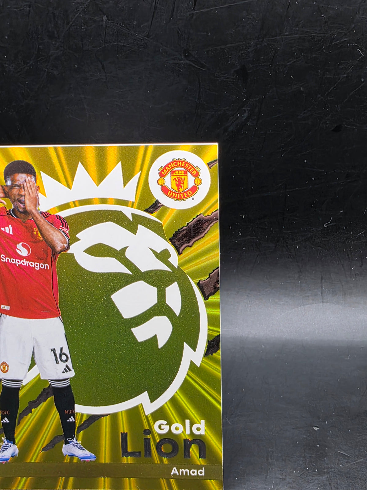 Topps Card Premier League 2026 Amad Gold Lion Man Utd