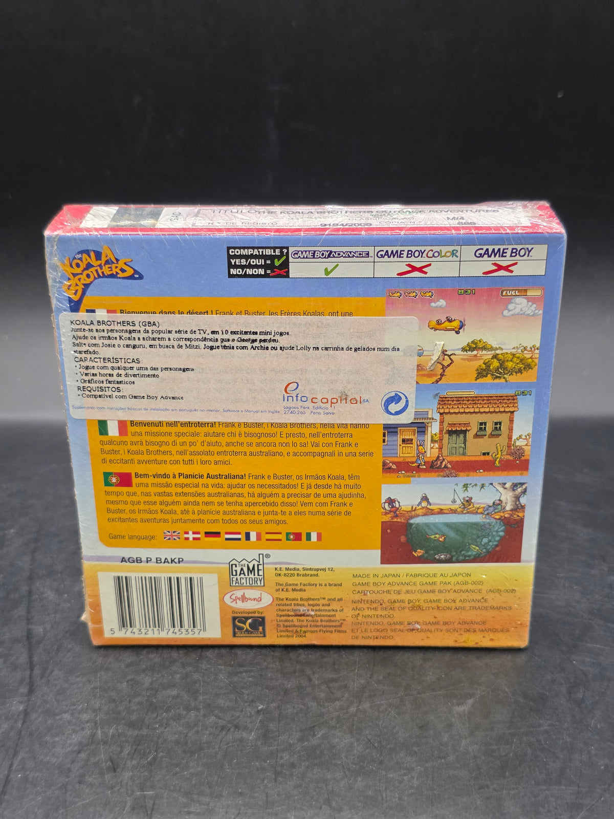 Koala Brothers: Outback Adventures - New  - Nintendo GBA - Game boy Advance