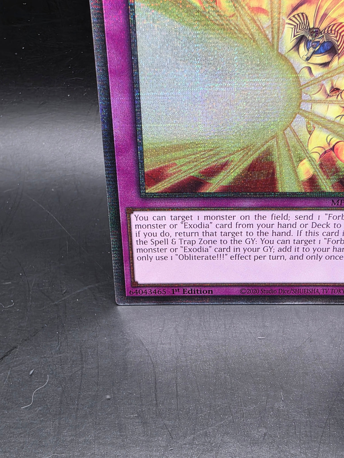 Yu-Gi-Oh MP25-EN029 Obliterate!!! Starlight Rare Card 1st Edition NM