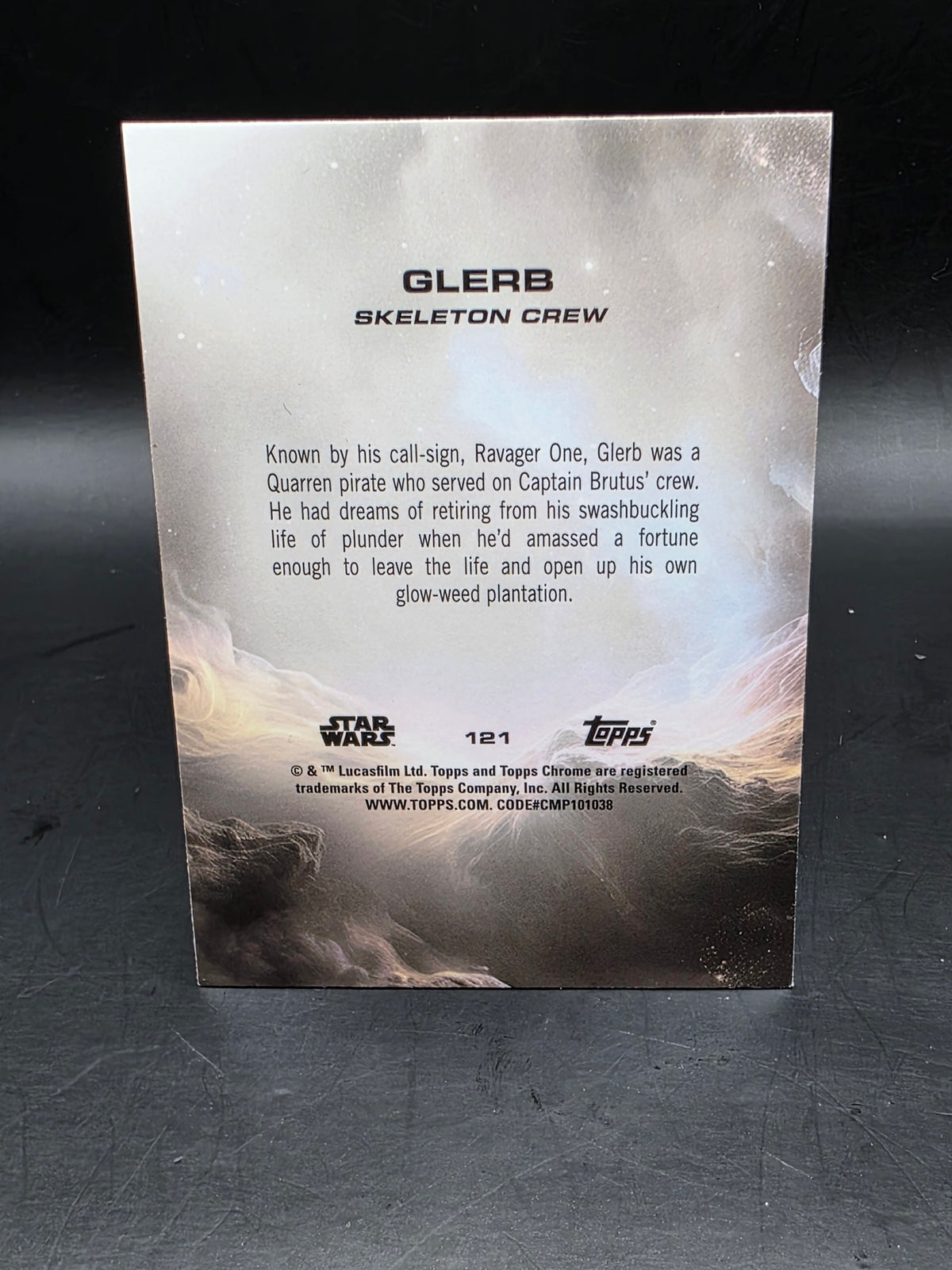 Glerb DEBUT Topps Chrome Star Wars 2025 Base #121