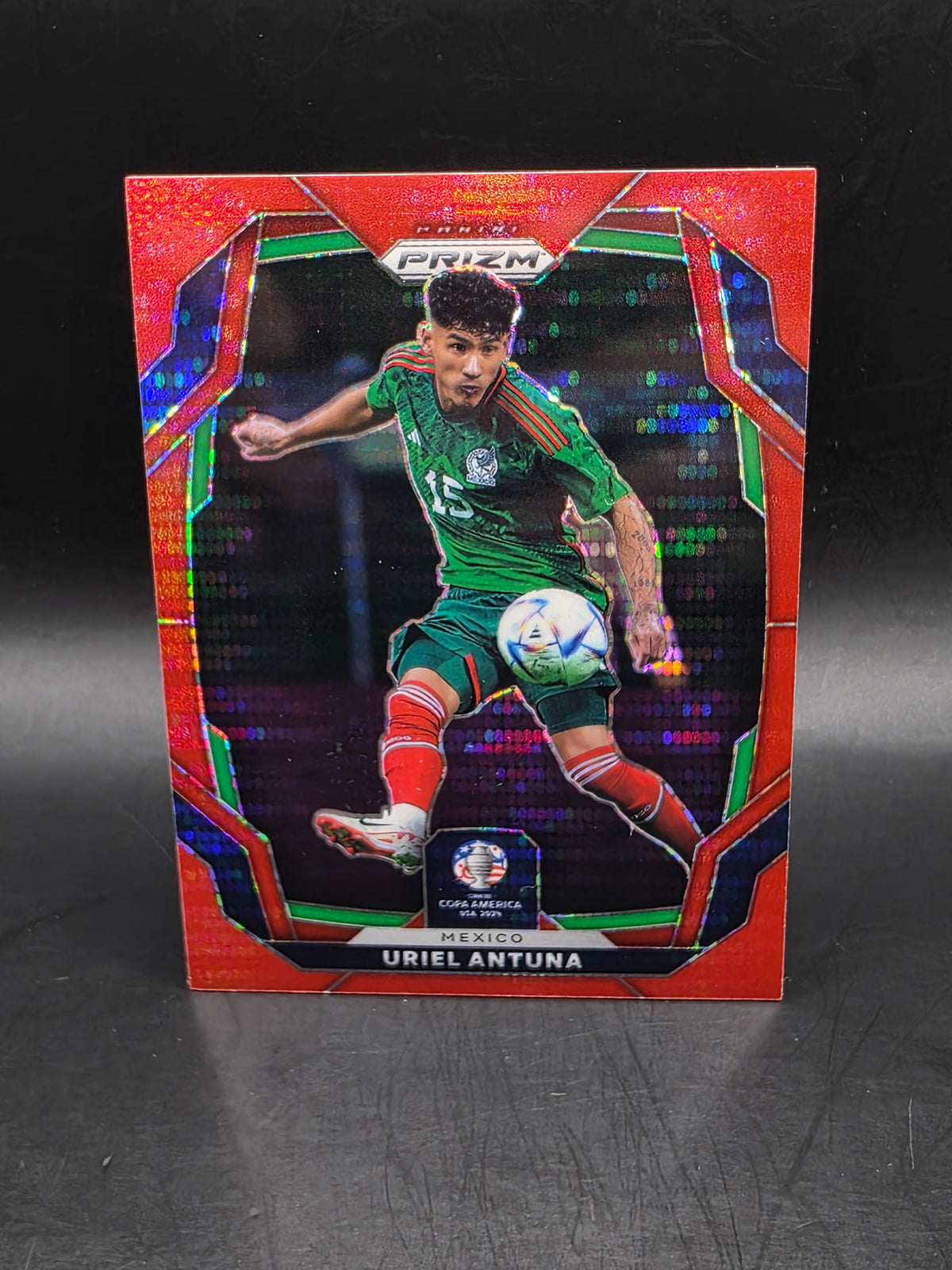 2024 Panini Prizm Uriel Antuna #129 PRIZM 047/125 Mexico Limited edition