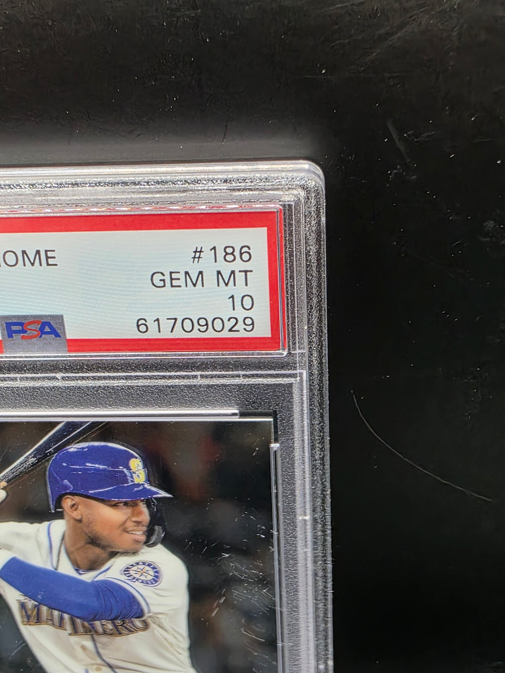 2020 Topps Chrome #186 Kyle Lewis PSA 10 RC Rookie Seattle Mariners