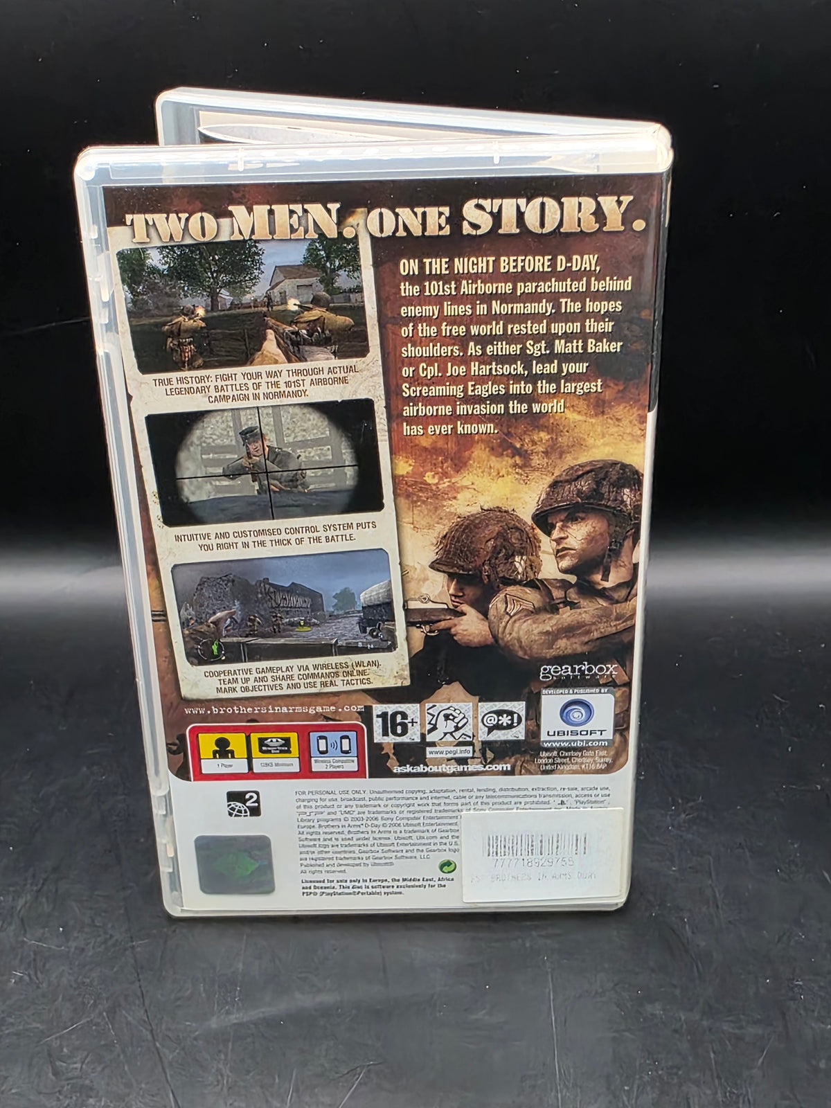 Brothers in Arms D-Day Complete With Manual,  Sony PSP