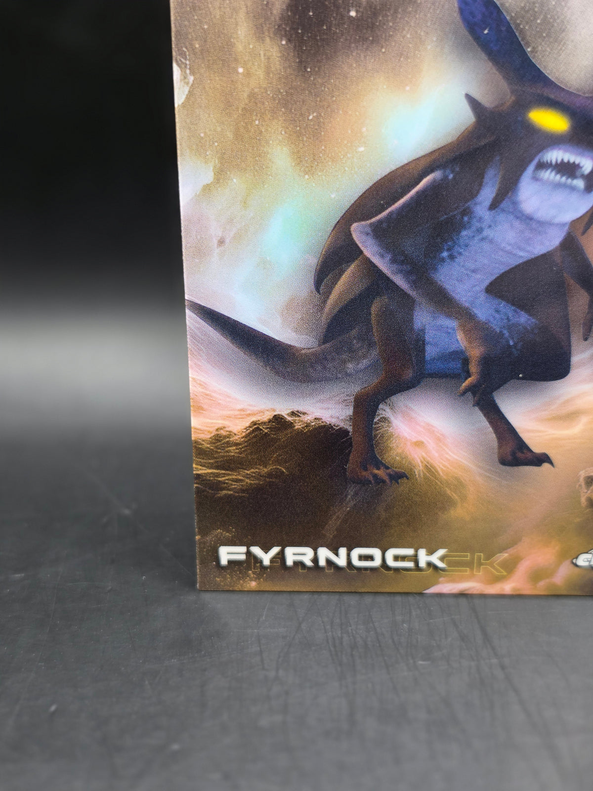 2025 Topps Star Wars Chrome - Ray Wave Parallel Base Card #118  (Fyrnock)