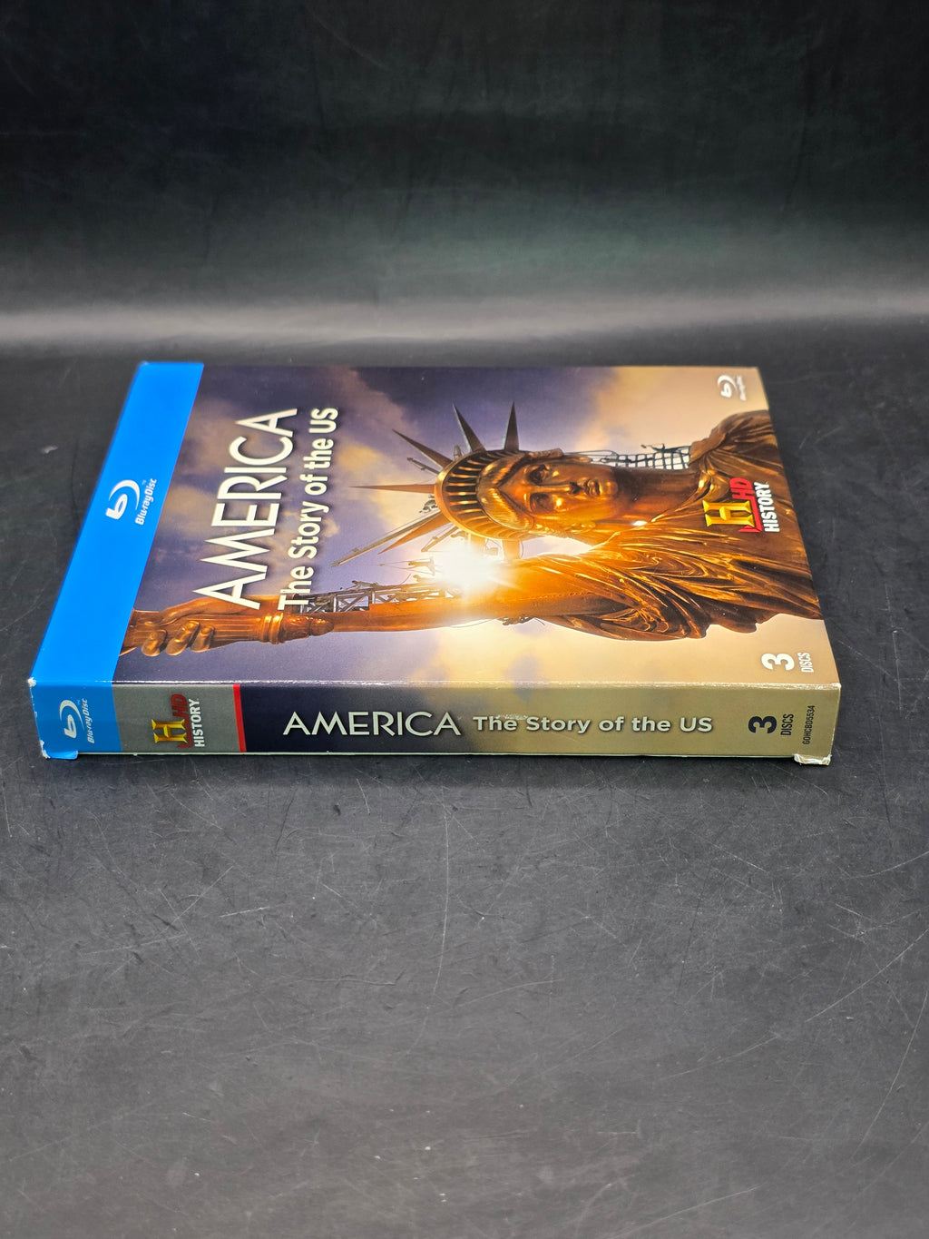 America: The Story of the US Blu-ray (2010) Jane Root cert E 3 discs Great Value