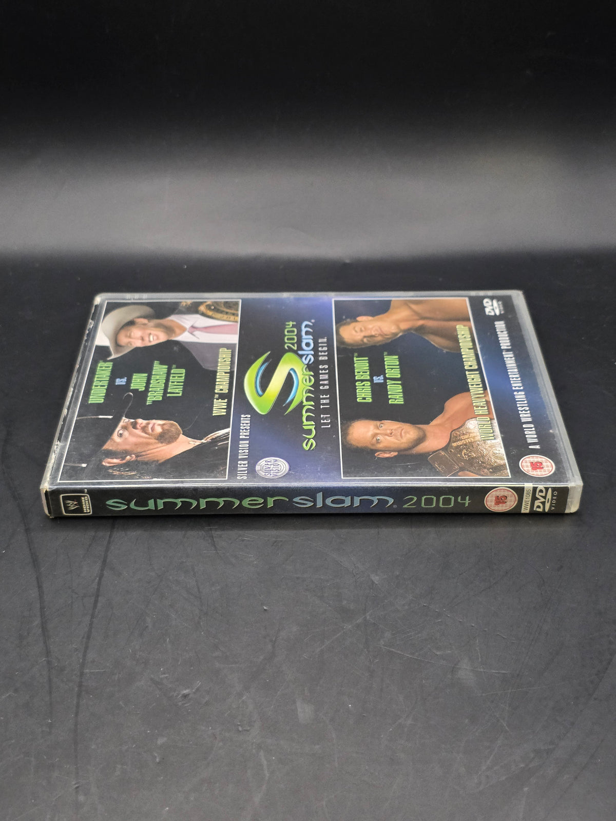 WWE SummerSlam 2004 DVD - Wrestling Silver Vision Chris Benoit vs Randy Orton