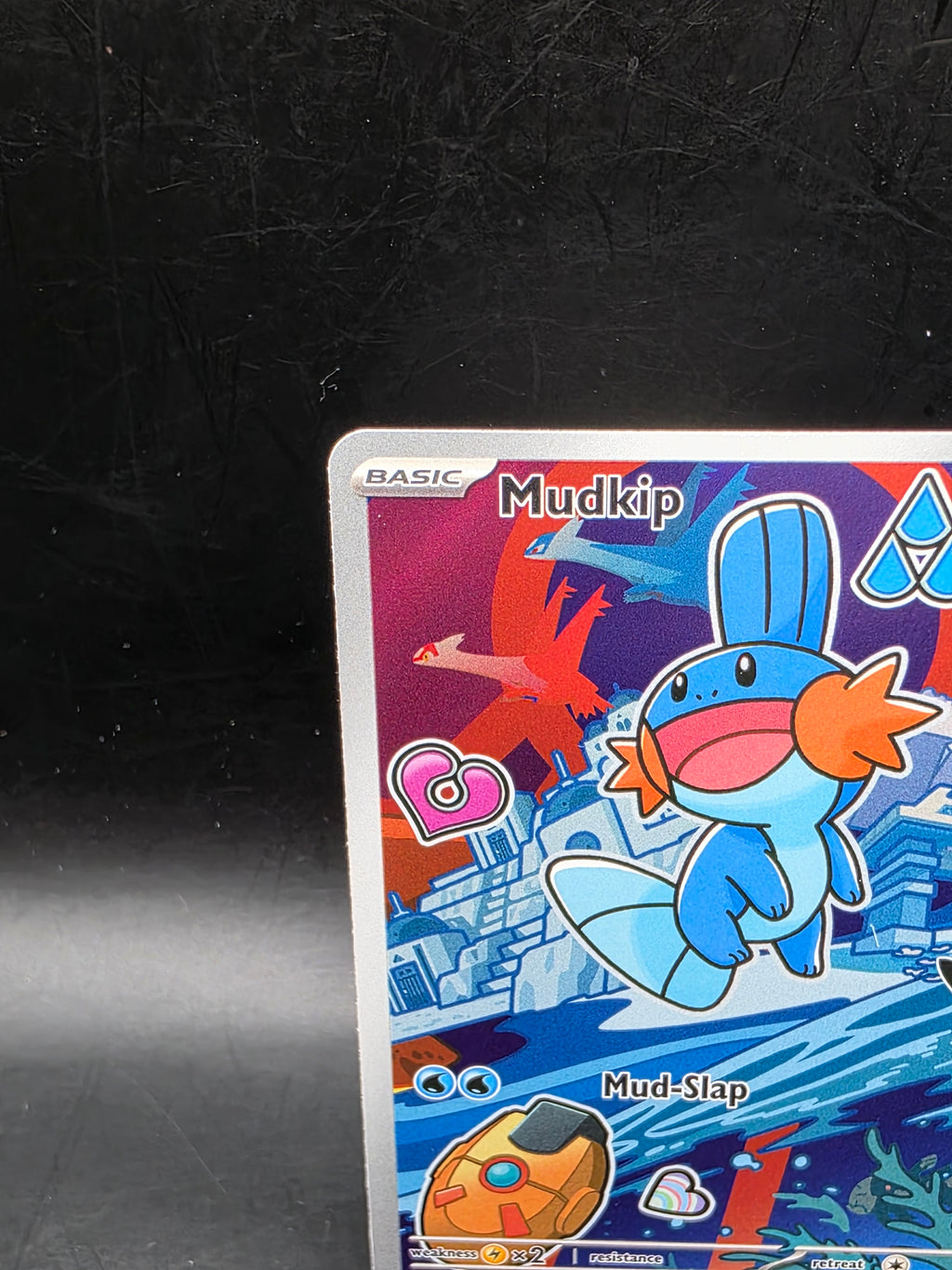 Pokemon First Partner Illustration Series 3 Mudkip MEP 057 Promo Card