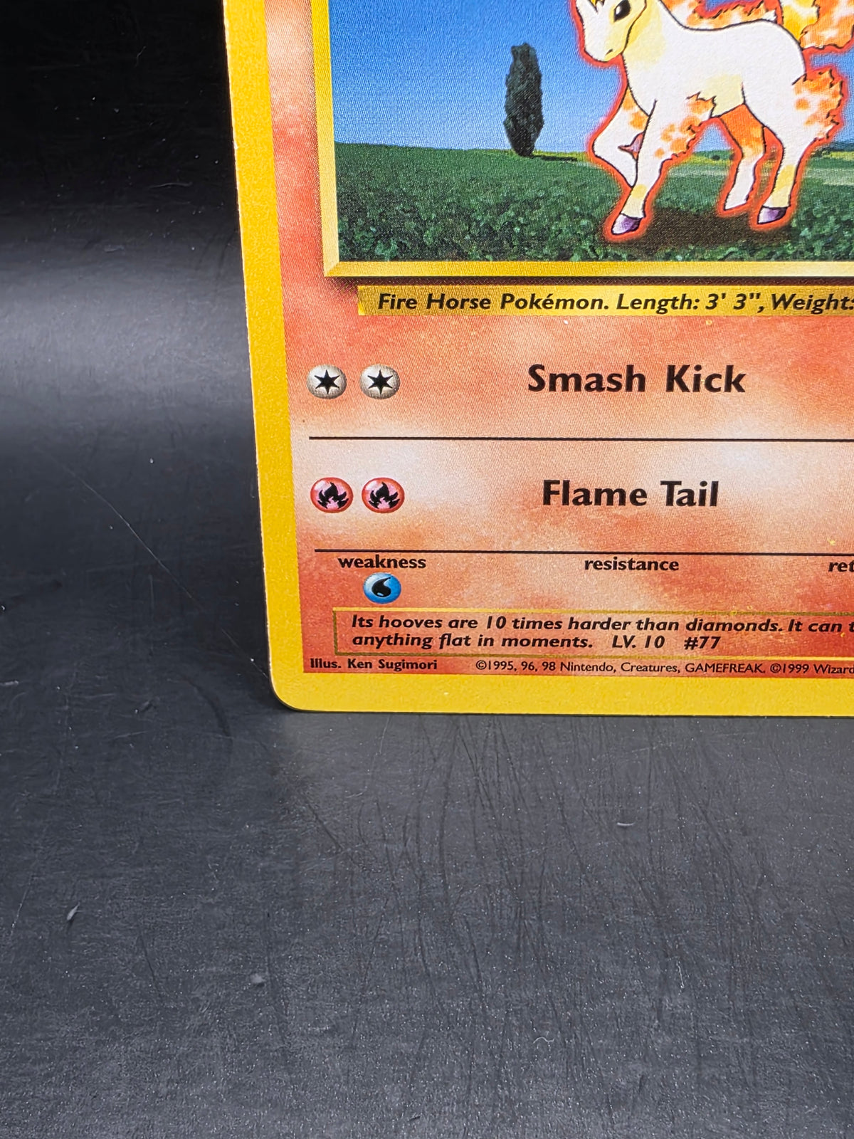 Ponyta 60/130 Base Set 2 - Non-Holo Common - Light Play Pokémon TCG 2000
