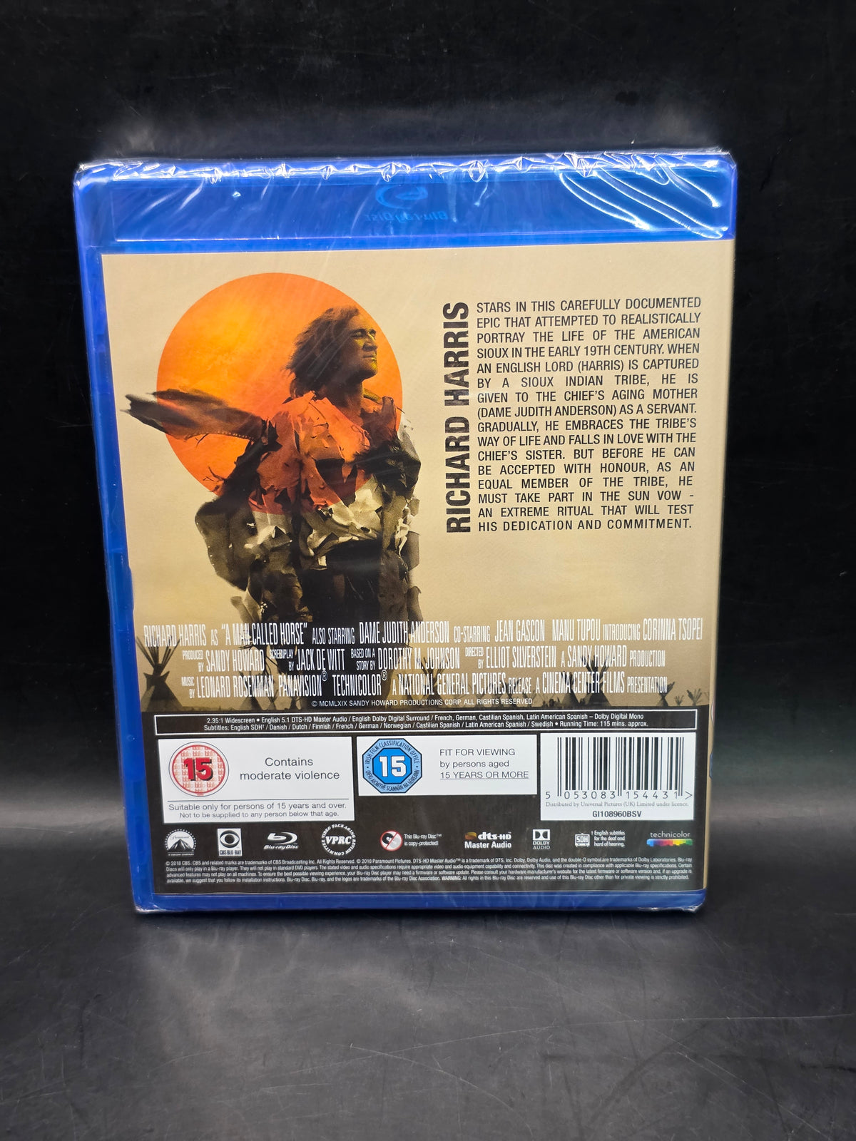 A Man Called Horse   -  Blu Ray    - New & Sealed
