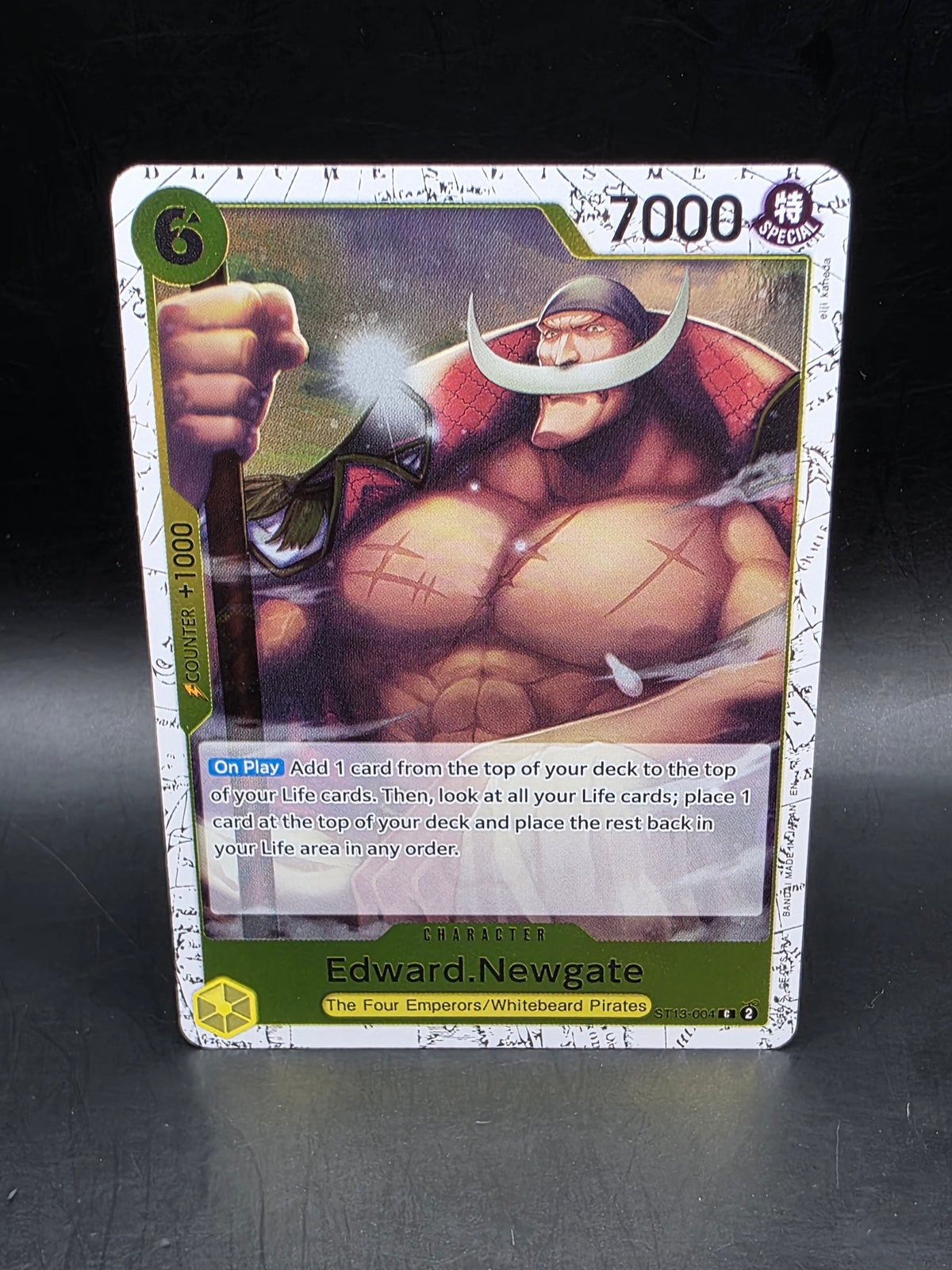 One Piece Card Game - Edward.Newgate - ST13-004 Foil