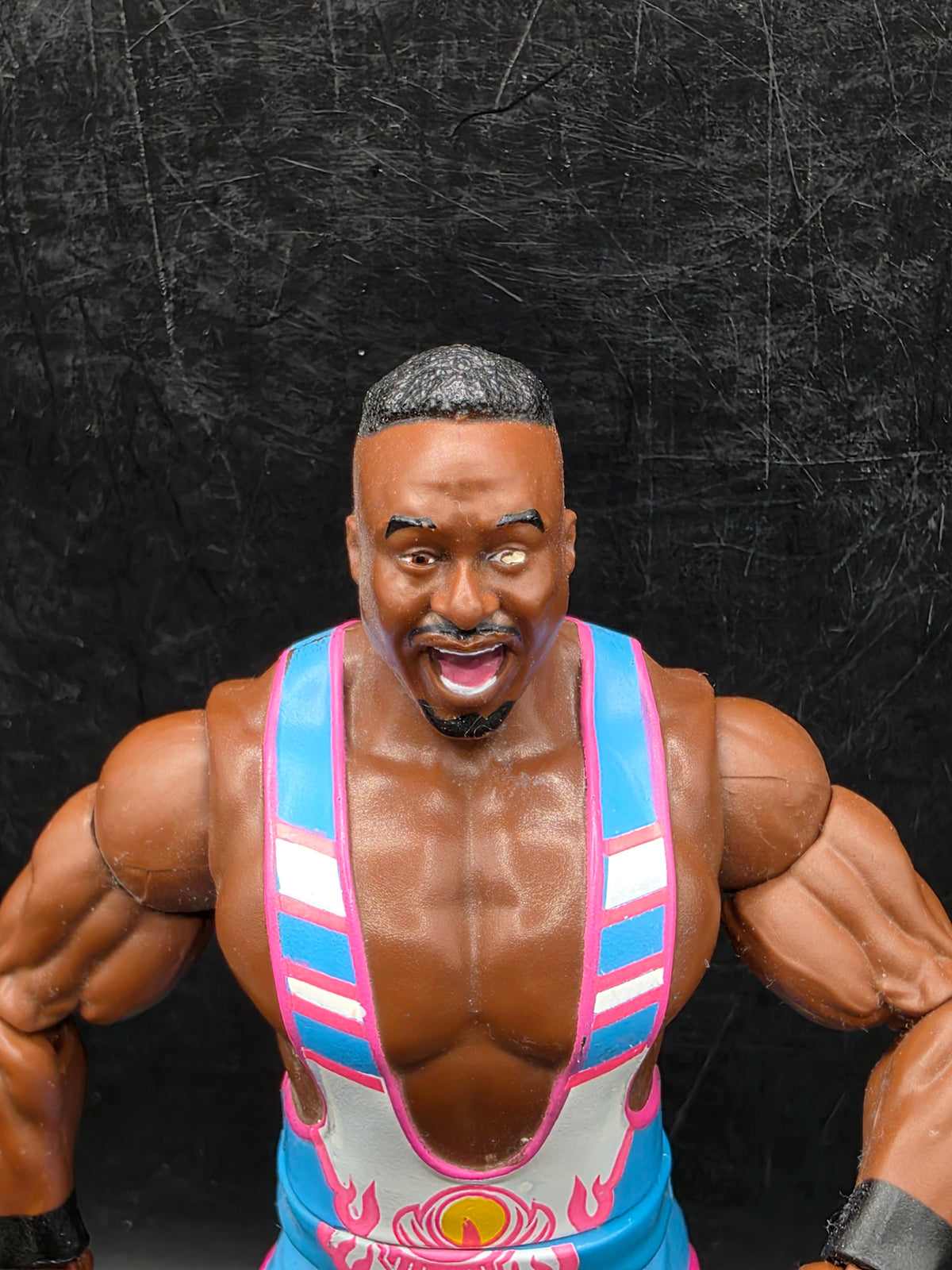 WWE Mattel 2013 Big E Langston Series 44 New Day Wrestling Action Figure Size 7"