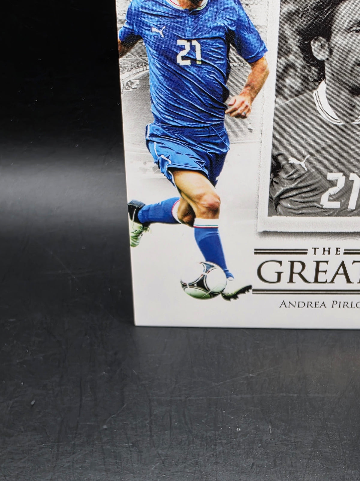 Futera Unique World Football The Greats Andrea Pirlo Italy #114 Silver