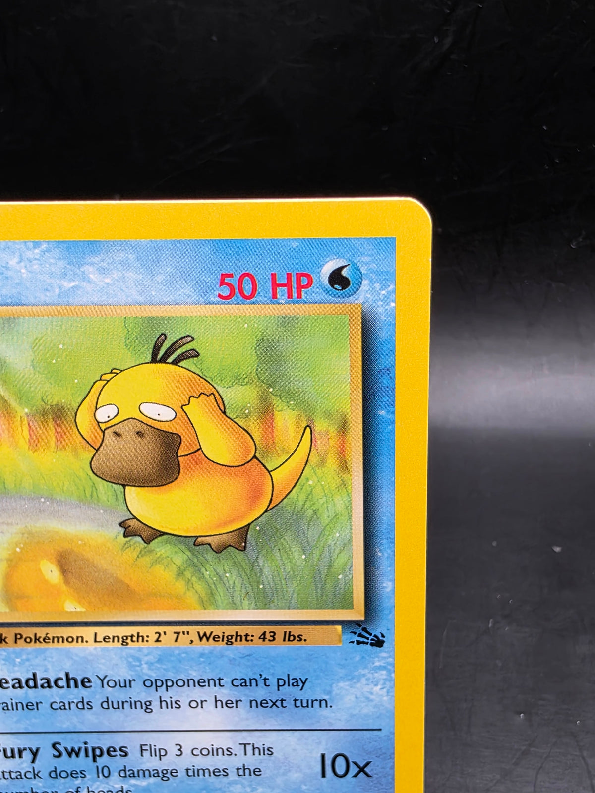Psyduck 53/62 Common Fossil Pokemon Unlimited LP