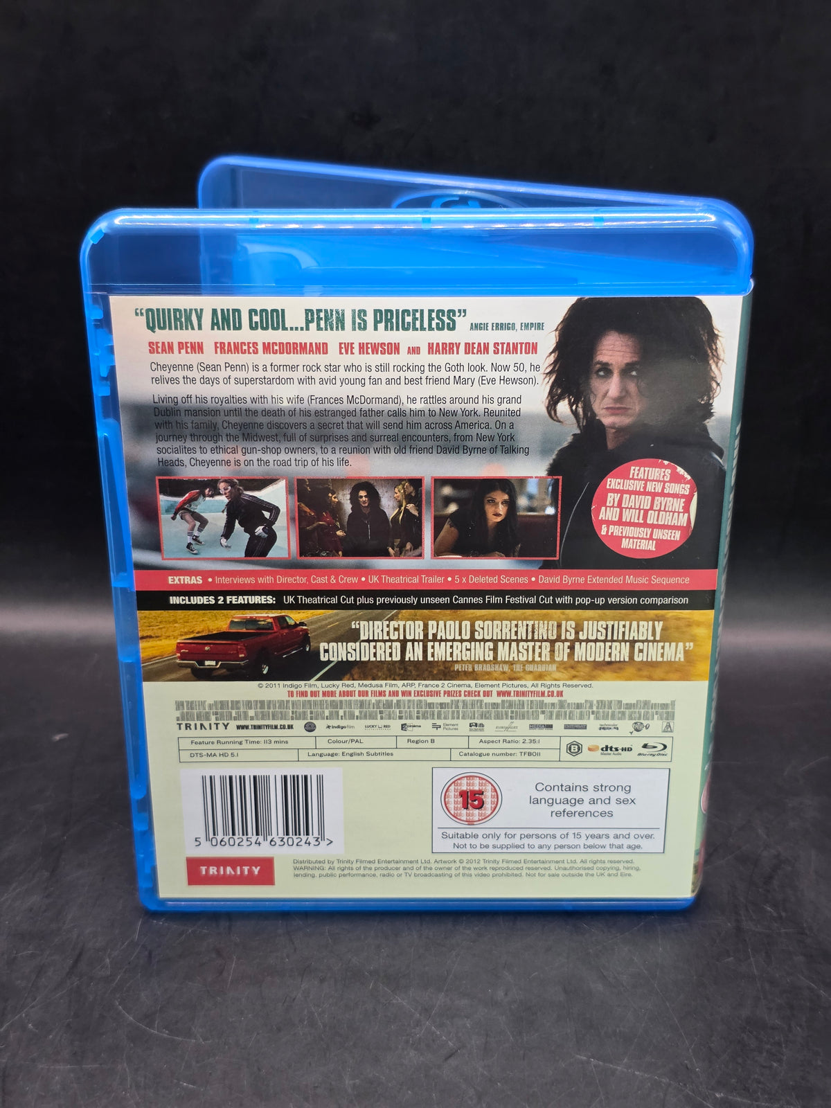 This Must Be the Place Blu-ray (2012) Sean Penn Sorrentino (DIR) cert 1 Region 2