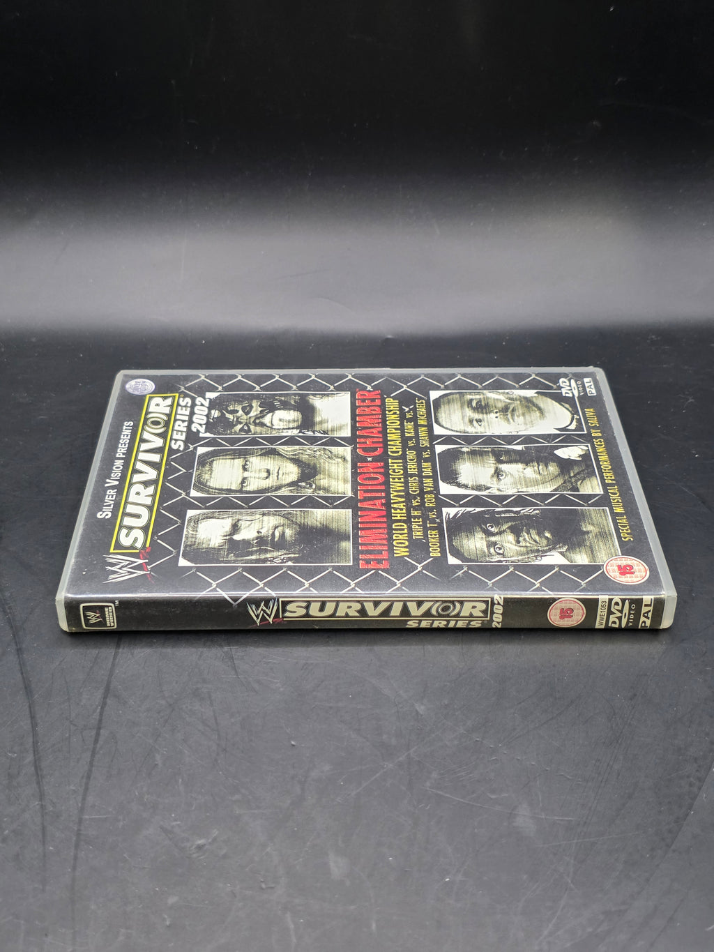 WWE Survivor Series 2002 DVD - Wrestling PPV Rare First Elimination Chamber