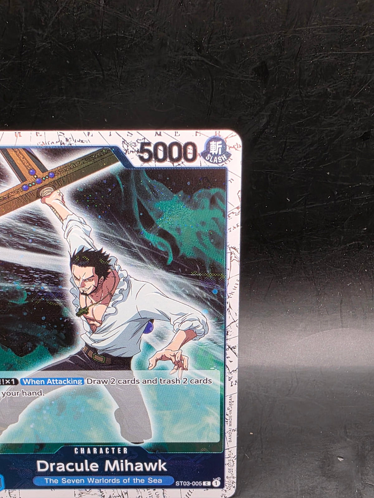Dracule Mihawk (Jolly Roger Foil) ST03-005 Premium Booster -The Best- One Piece