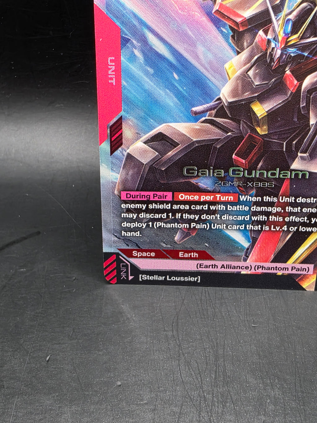 Gaia Gundam - GD05-034 Freedom Ascension LR - Gundam Card Game