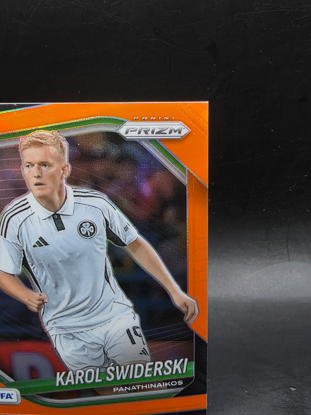 Karol Swinderski FIFA Panini Prizm Cherry Blossom /125 Panathinaikos And Poland