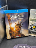 America: The Story of the US Blu-ray (2010) Jane Root cert E 3 discs Great Value