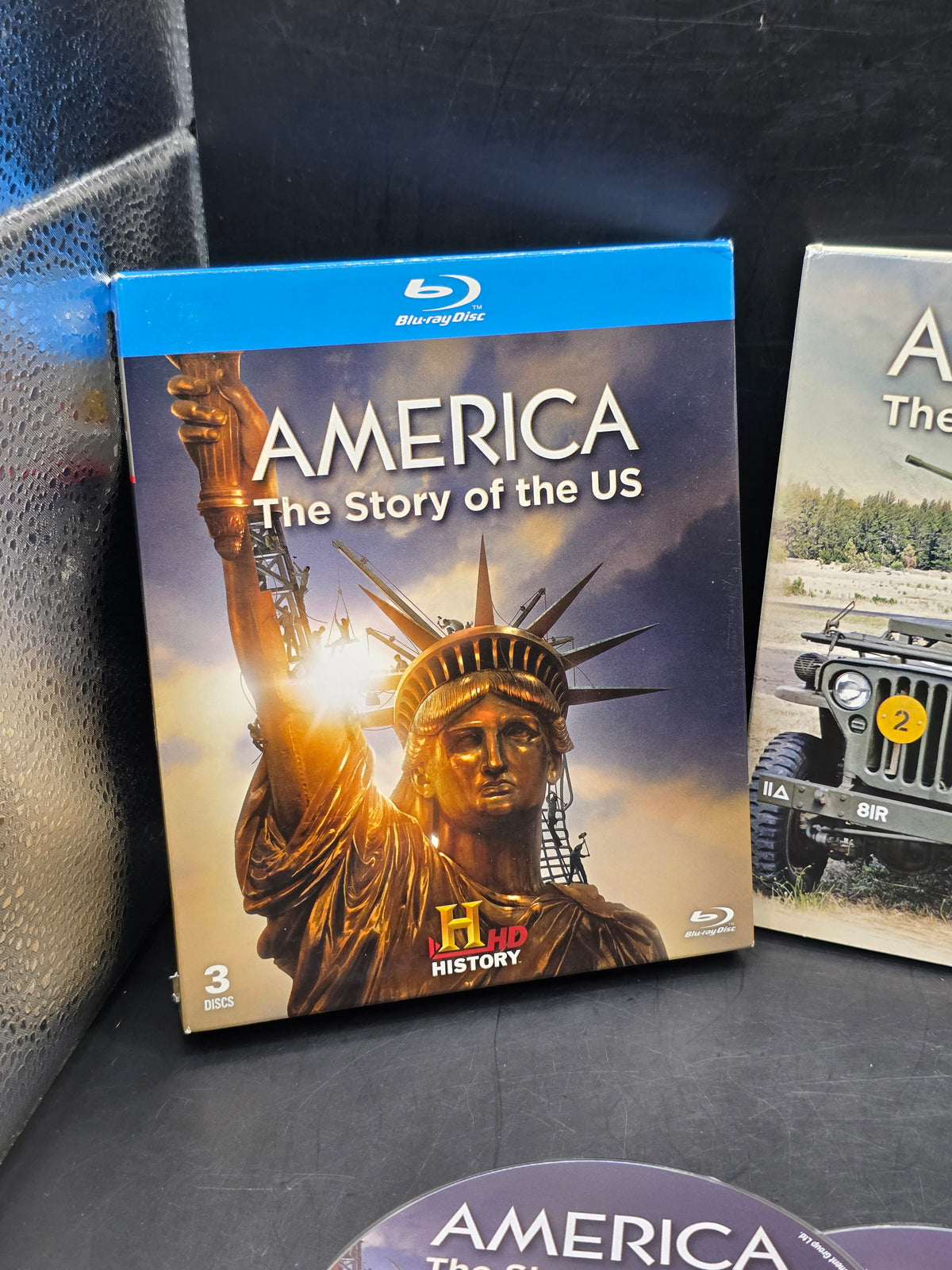 America: The Story of the US Blu-ray (2010) Jane Root cert E 3 discs Great Value