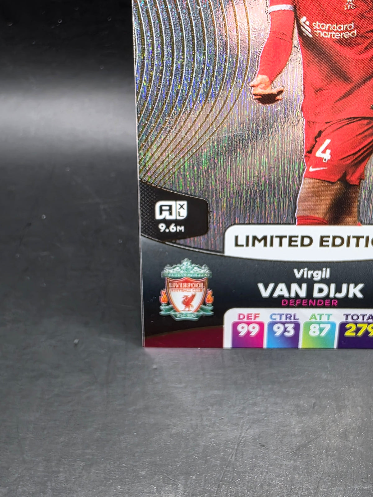 Premier League 23/24 Panini Football Cards  Limited Edition Van Dijk